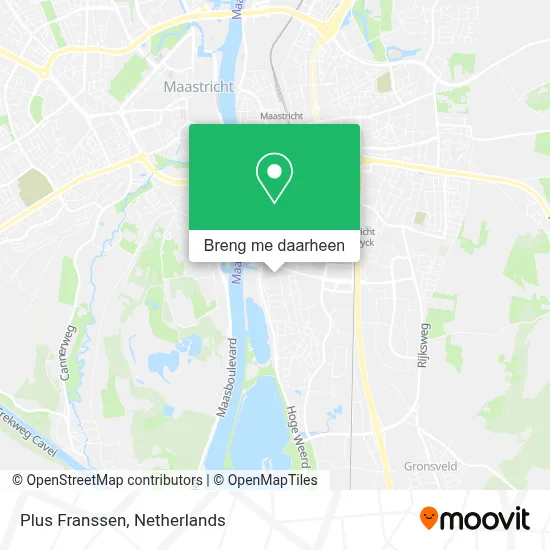 Plus Franssen kaart