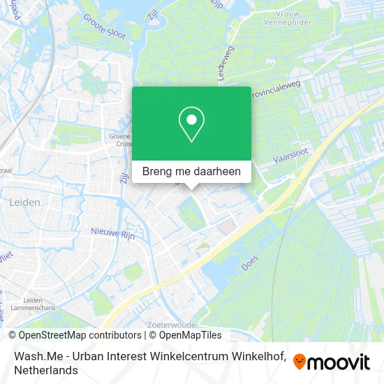 Wash.Me - Urban Interest Winkelcentrum Winkelhof kaart