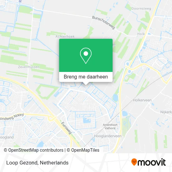 Loop Gezond kaart