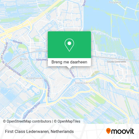 First Class Lederwaren kaart