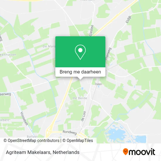 Agriteam Makelaars kaart