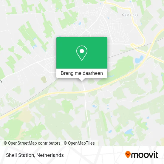 Shell Station kaart