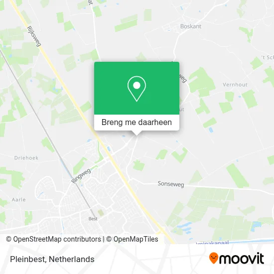 Pleinbest kaart