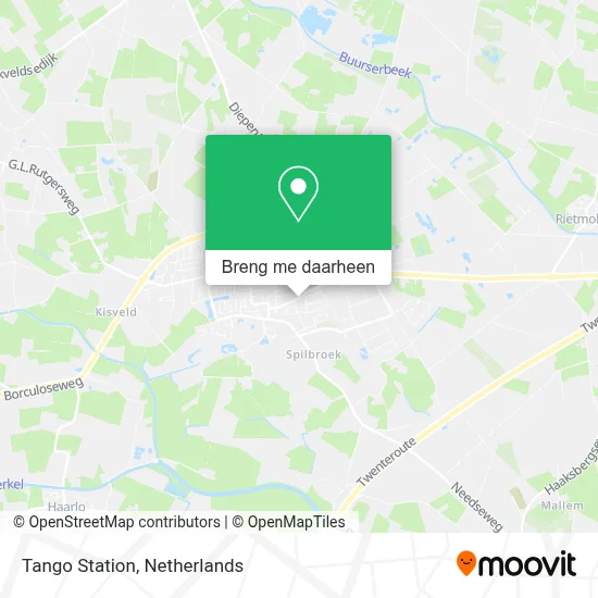 Tango Station kaart