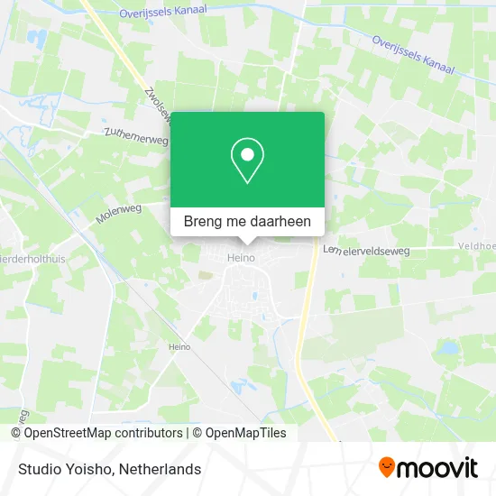 Studio Yoisho kaart