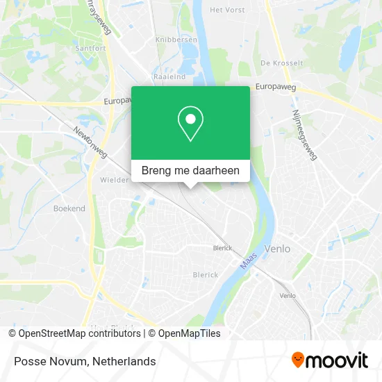 Posse Novum kaart