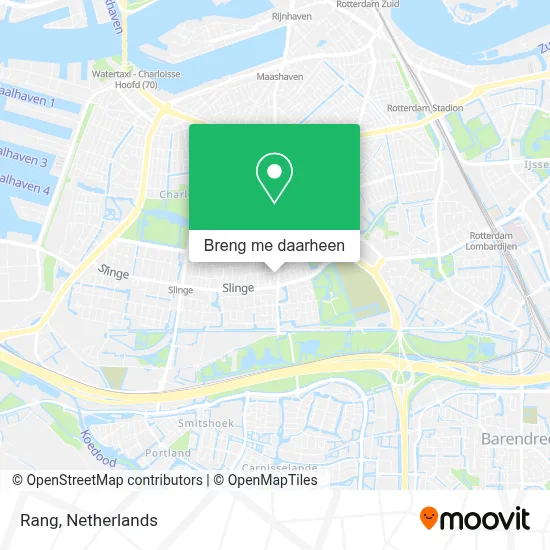 Rang kaart