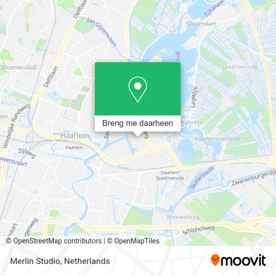 Merlin Studio kaart