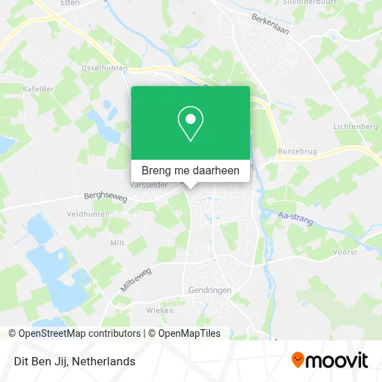 Dit Ben Jij kaart