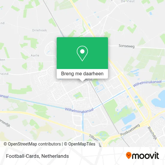 Football-Cards kaart