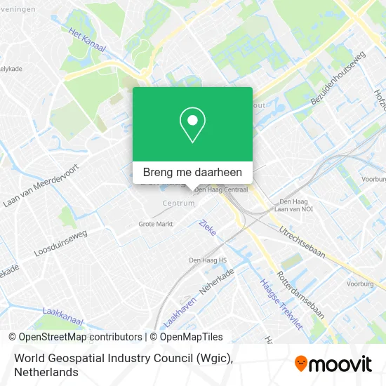 World Geospatial Industry Council (Wgic) kaart