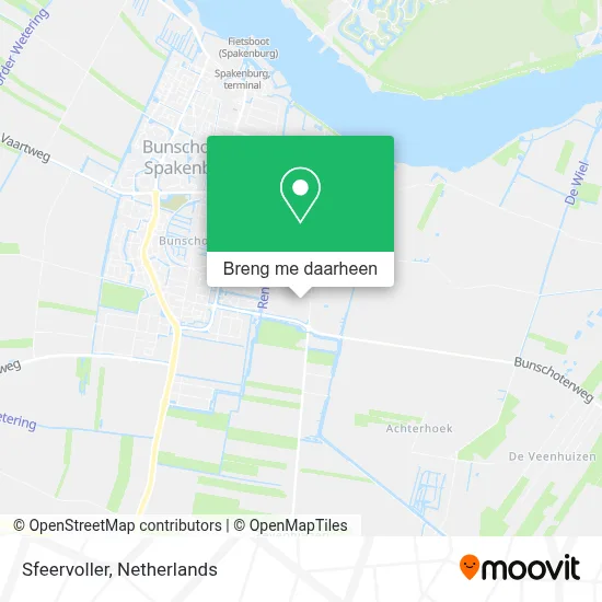 Sfeervoller kaart