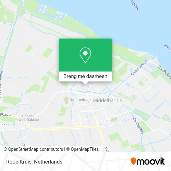 Rode Kruis kaart