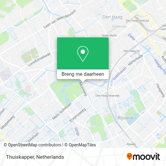 Thuiskapper kaart