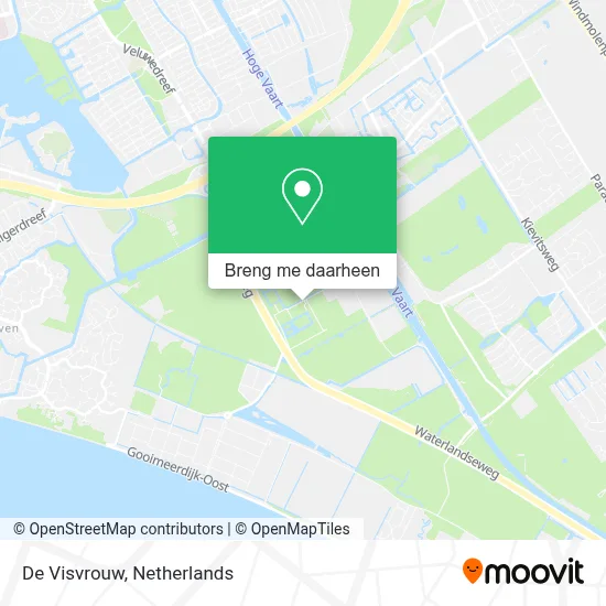 De Visvrouw kaart