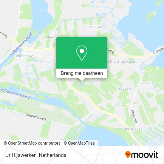 Jr Hijswerken kaart
