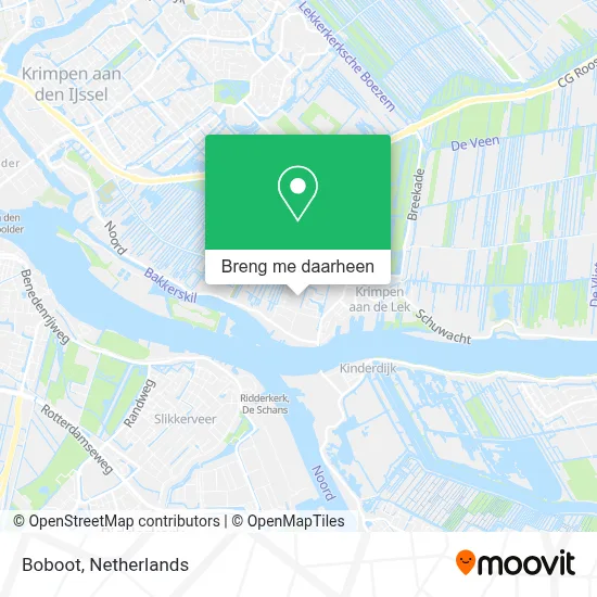Boboot kaart