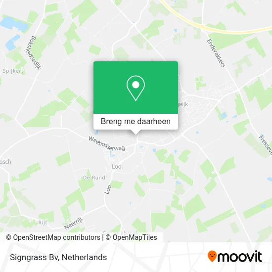 Signgrass Bv kaart