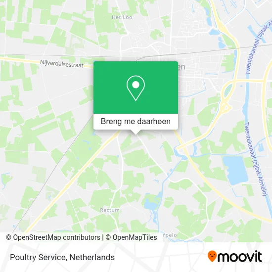 Poultry Service kaart