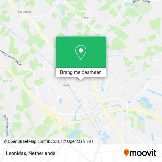 Leonidas kaart
