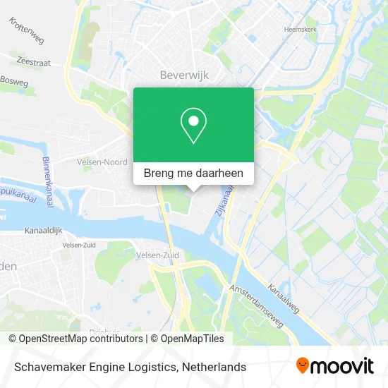 Schavemaker Engine Logistics kaart