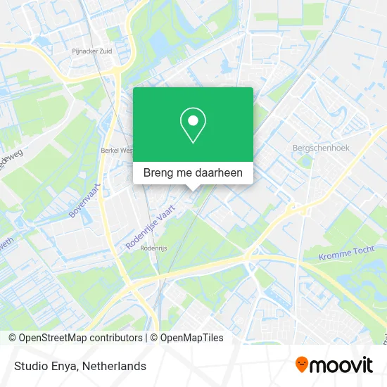Studio Enya kaart