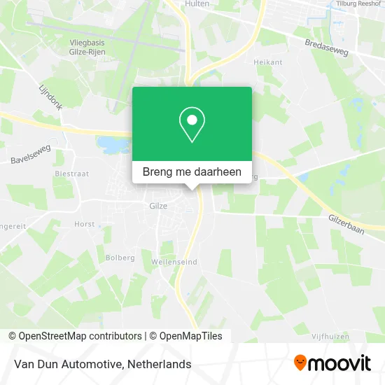 Van Dun Automotive kaart