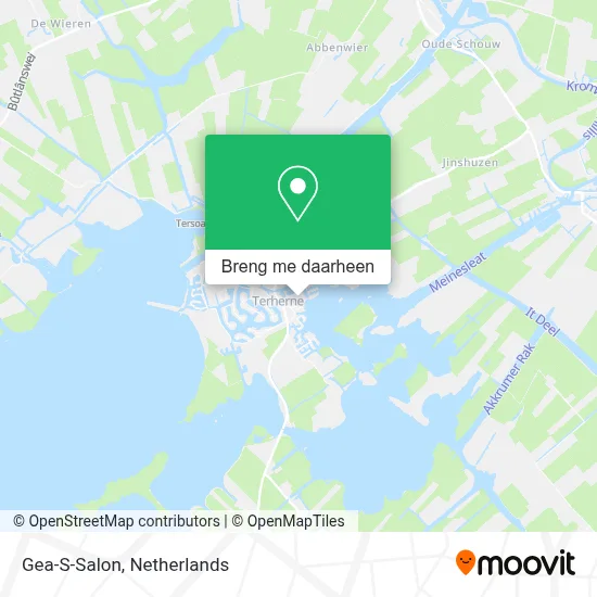 Gea-S-Salon kaart