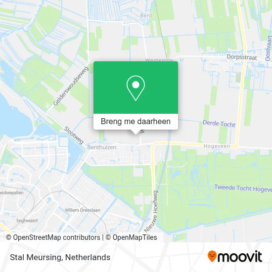 Stal Meursing kaart