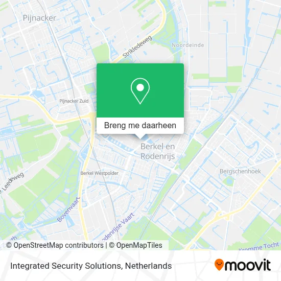 Integrated Security Solutions kaart