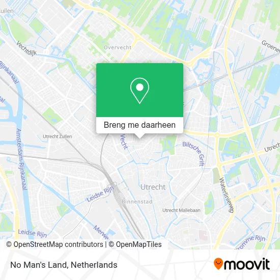 No Man's Land kaart