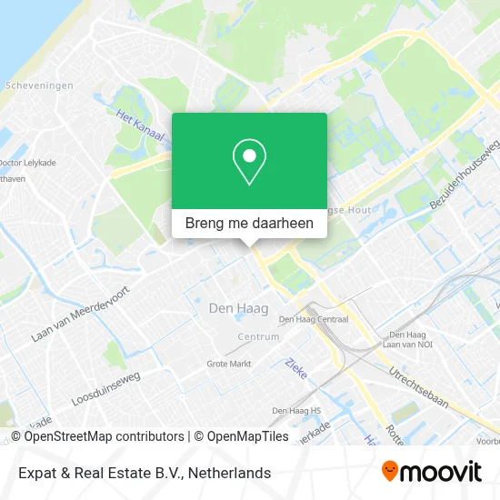 Expat & Real Estate B.V. kaart