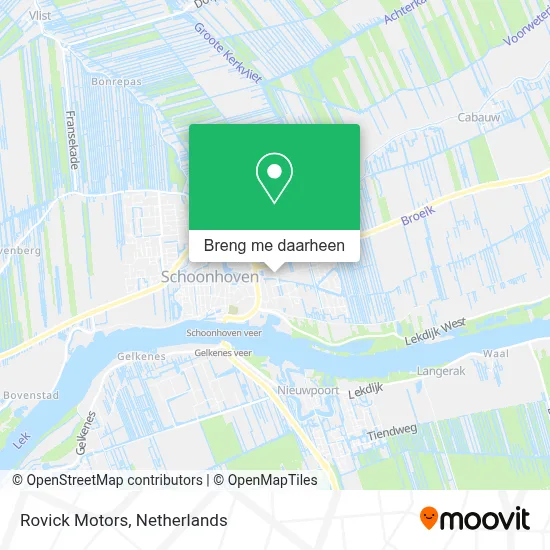 Rovick Motors kaart
