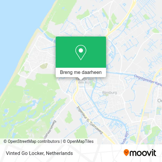 Vinted Go Locker kaart