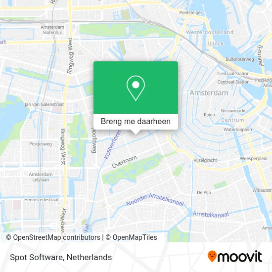 Spot Software kaart