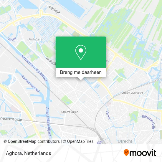 Aghora kaart