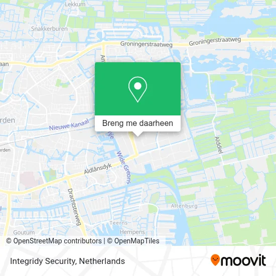 Integridy Security kaart