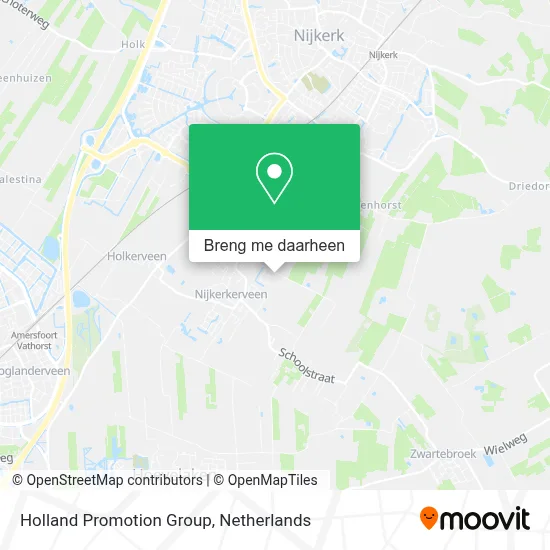 Holland Promotion Group kaart