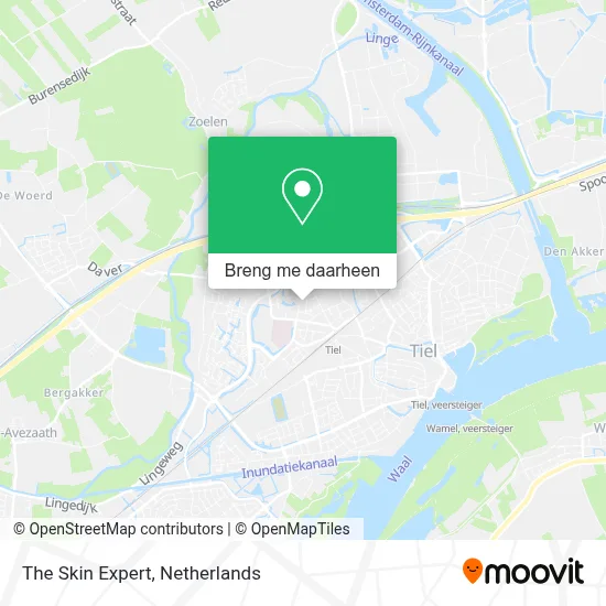 The Skin Expert kaart