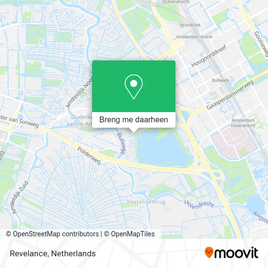 Revelance kaart