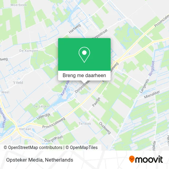 Opsteker Media kaart