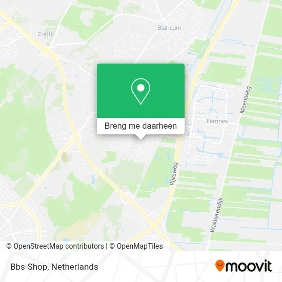 Bbs-Shop kaart