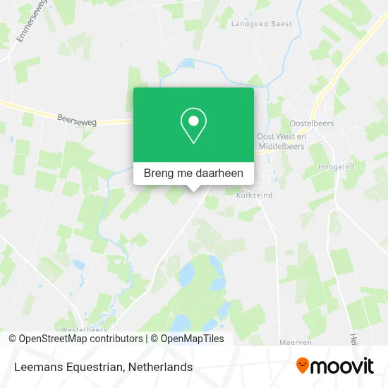 Leemans Equestrian kaart