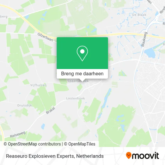 Reaseuro Explosieven Experts kaart