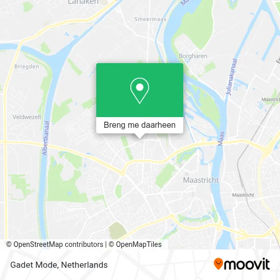 Gadet Mode kaart