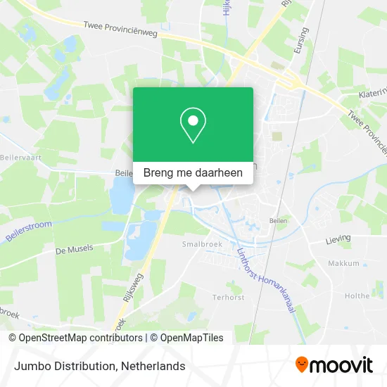 Jumbo Distribution kaart