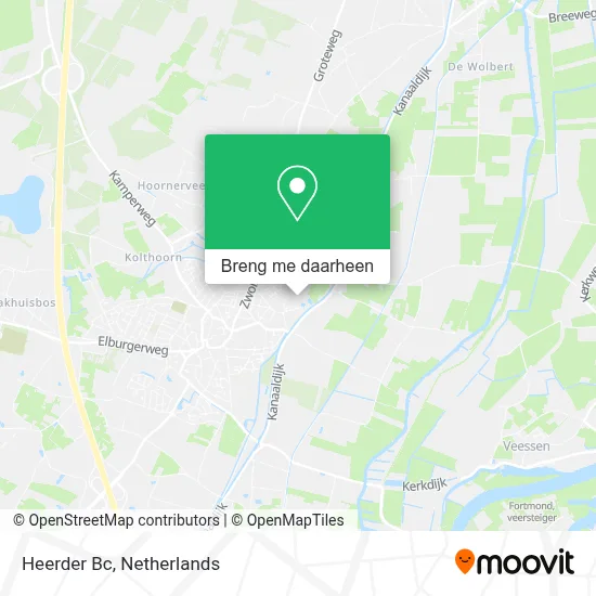 Heerder Bc kaart