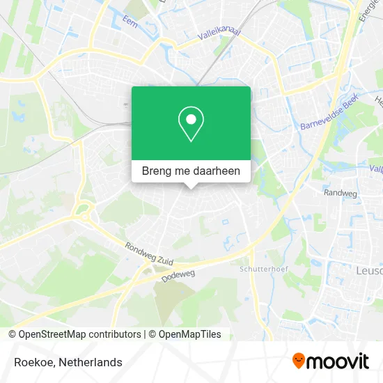 Roekoe kaart