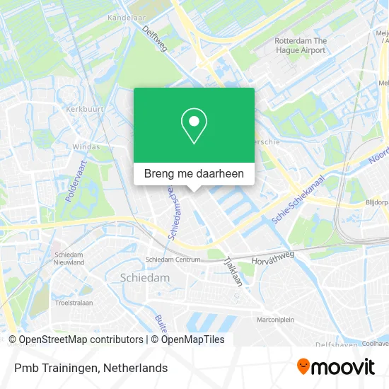 Pmb Trainingen kaart