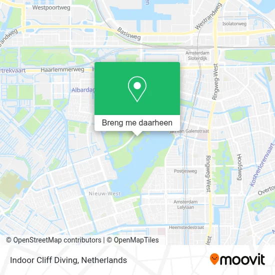Indoor Cliff Diving kaart
